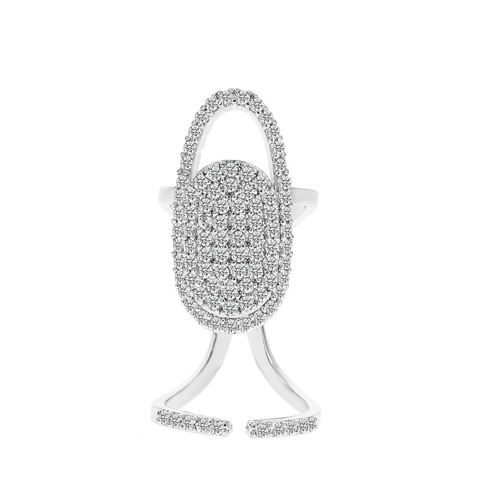 Zircon Nail Ring - BsBuy