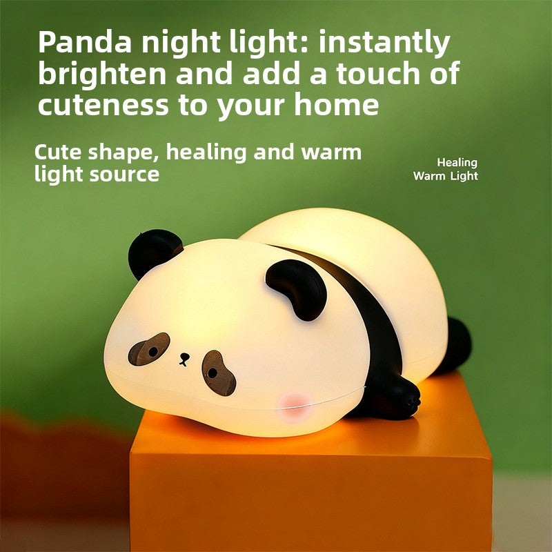 Cute Silicone Night Light – Kawaii Animal Lamp with Colour Changing & Timer - BsBuy