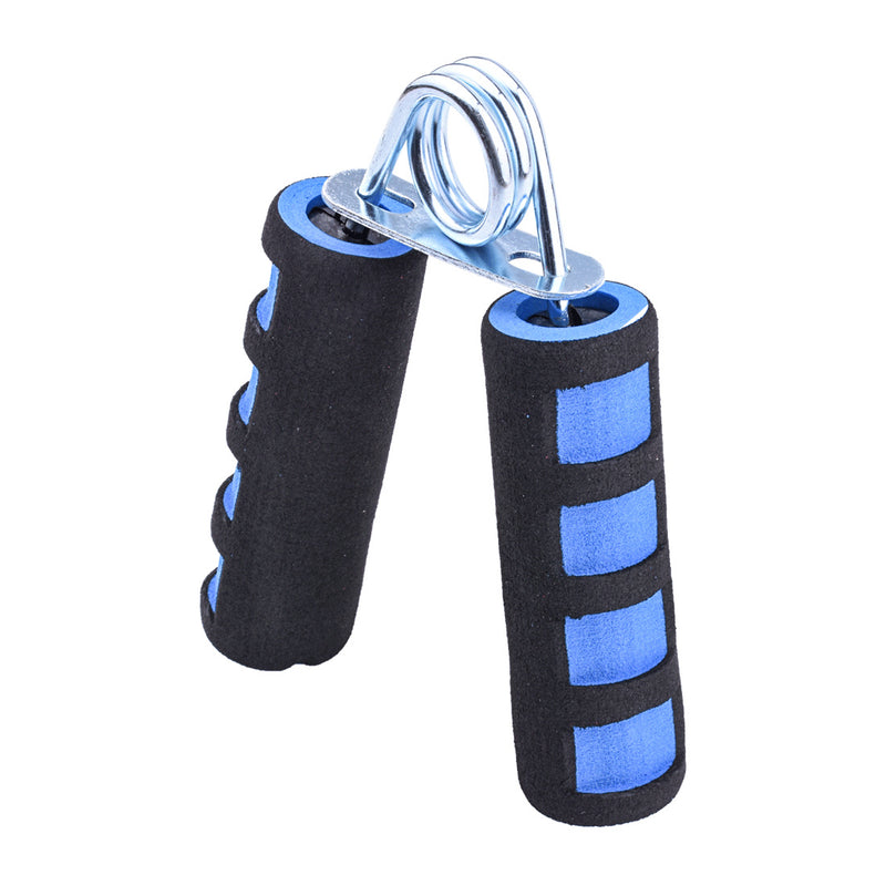 Hand Grip Strengthener — Spring Steel Finger & Forearm Trainer - Black Blue