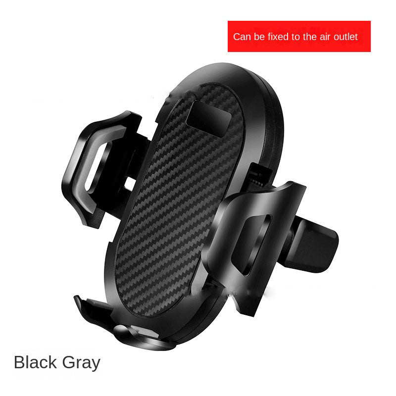 Long Rod Automatic Lock Car Phone Holder — Telescopic Suction Cup & Air Vent Mount | Universal Fit - BsBuy