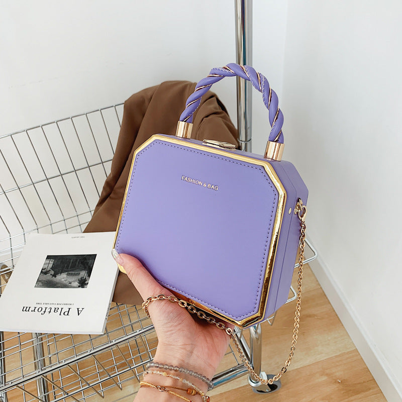 Mini Women's Bag Shoulder Bag Cosmetic Bag Trendy Backpack Lady's Bag Hard Shell Stereotyped  Bag - BsBuy