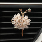 Car Aroma Diffuser Fragrance For Car Flavoring Air Fresheners Auto Perfume Car Smell Vent Clip Ballet Bling Car Accessory Girls - BsBuy