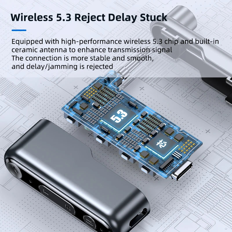 Bluetooth 5.3 Car Audio Receiver – Wireless Adapter with TWS Support - BsBuy