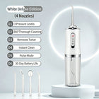 Electric Dental Flosser & Portable Oral Irrigator – IPX6 Waterproof, 15+ Day Battery | 4 Colours