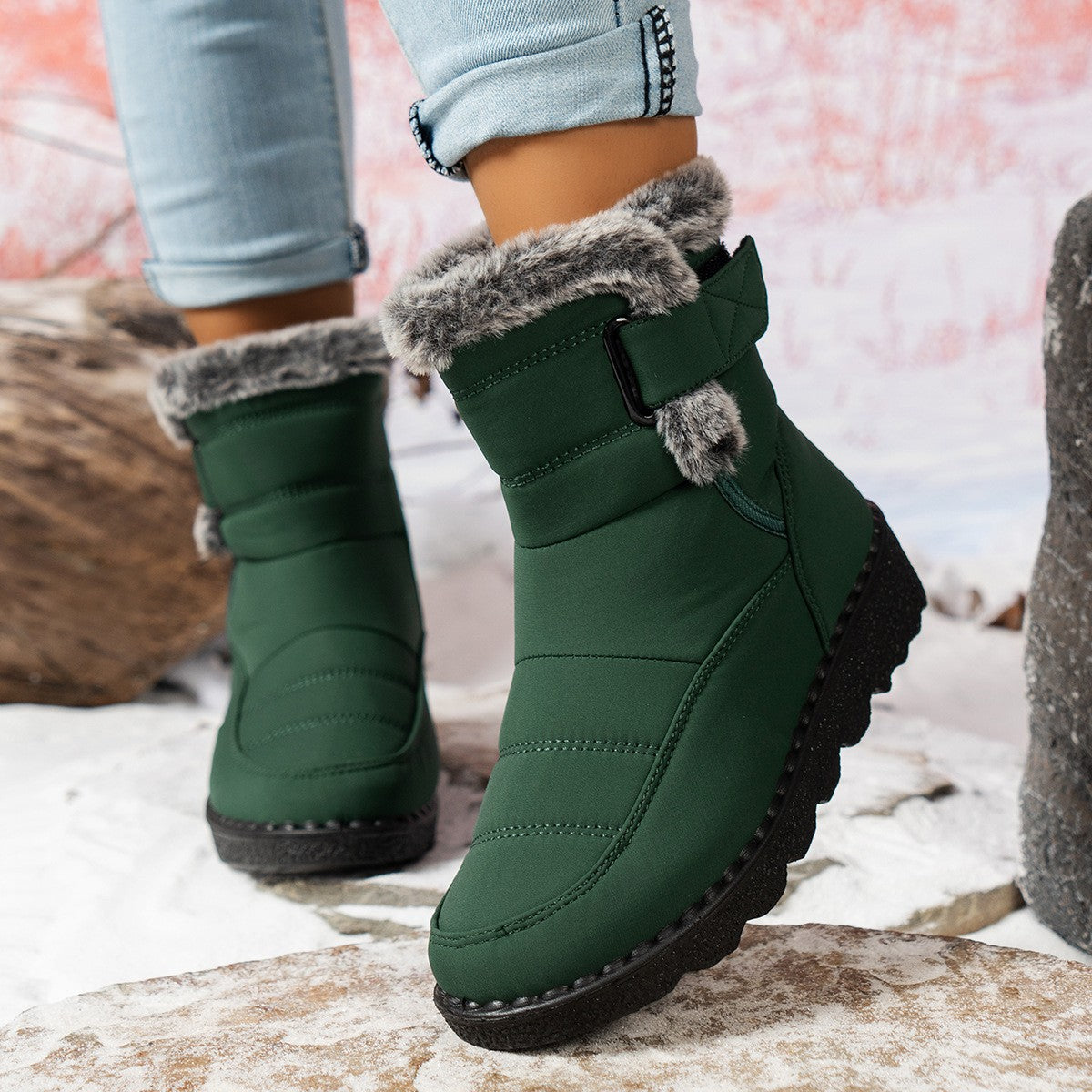 Cotton Shoes Snow Boots