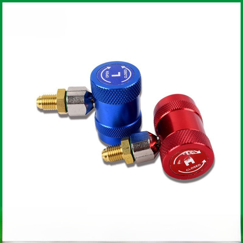 BsBuy Automotive AC Refrigerant Quick Connector Tool Kit | R1234yf Compatible | All-Copper