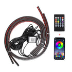 Car LED Atmosphere Light Strip with Voice Control and Bluetooth APP - BsBuy