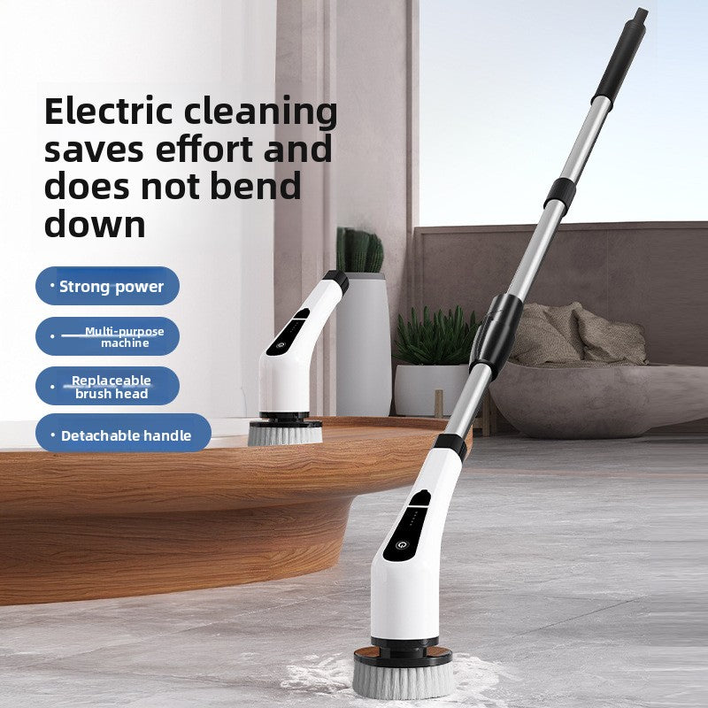 9-in-1 Wireless Electric Cleaning Brush – Long Handle Scrubber - BsBuy