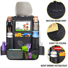 Car Rear Seat Organizer with Tablet Stand and Storage Pockets - BsBuy