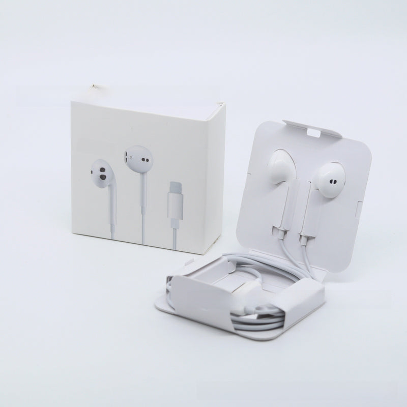 Lightning Wired Headphones for iPhone – 110dB Dynamic Driver In-Ear Earphones (iPhone 7–14) - BsBuy