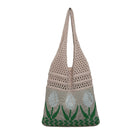 New Flower Bag Tulip Bag Retro Knitted Bag Handbag Shoulder Bag Woolen Bag for Women - BsBuy