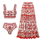 High-Waisted Two-Piece Bikini Set for Women - BsBuy
