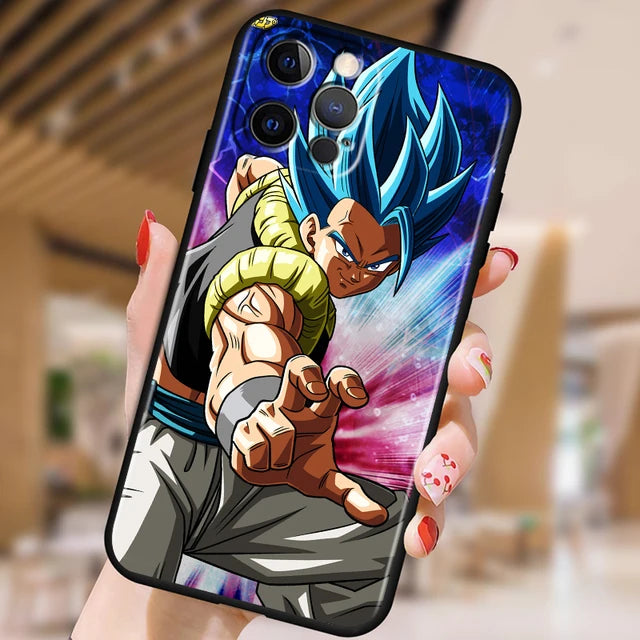 Dragon Ball Z iPhone Case — Japanese Anime Art TPU Phone Cover | iPhone 7 to iPhone 15 Pro Max - BsBuy