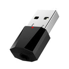 USB Bluetooth adapter car Bluetooth audio receiver - Black