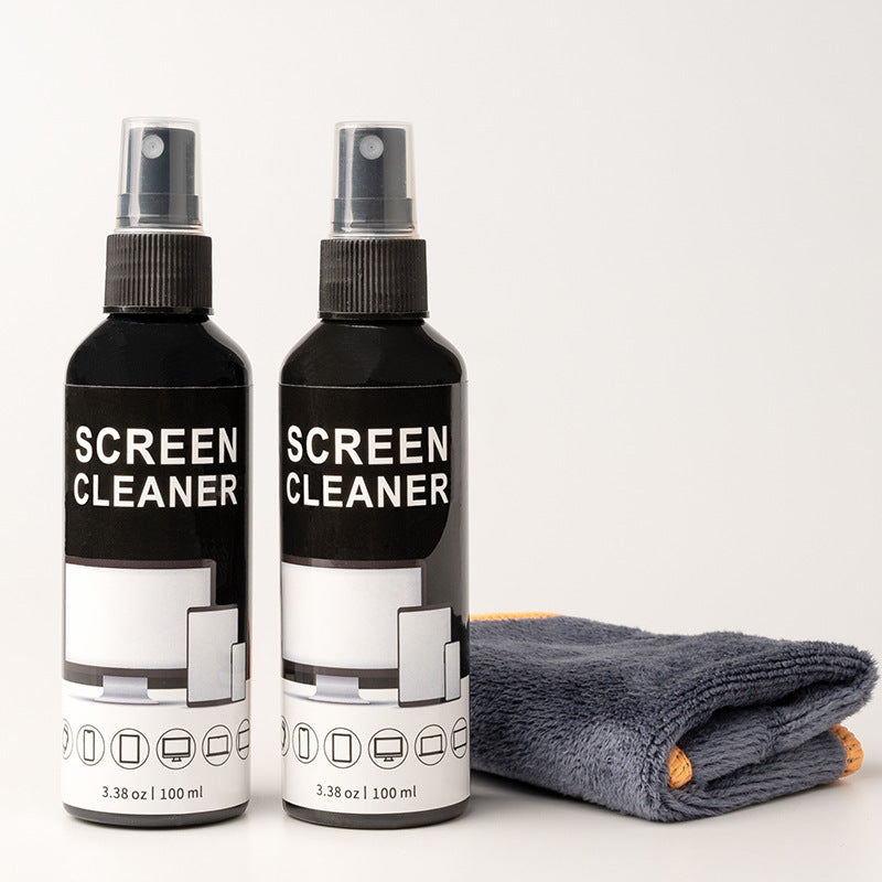 Screen Cleaner Spray 100ml – Streak-Free Cleaner for Phones, Laptops & Touchscreens - BsBuy