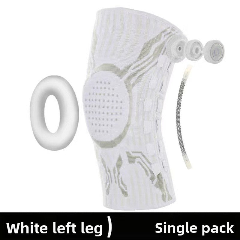 Adjustable Knee Support Brace — Spring & Silicone Stabiliser - BsBuy