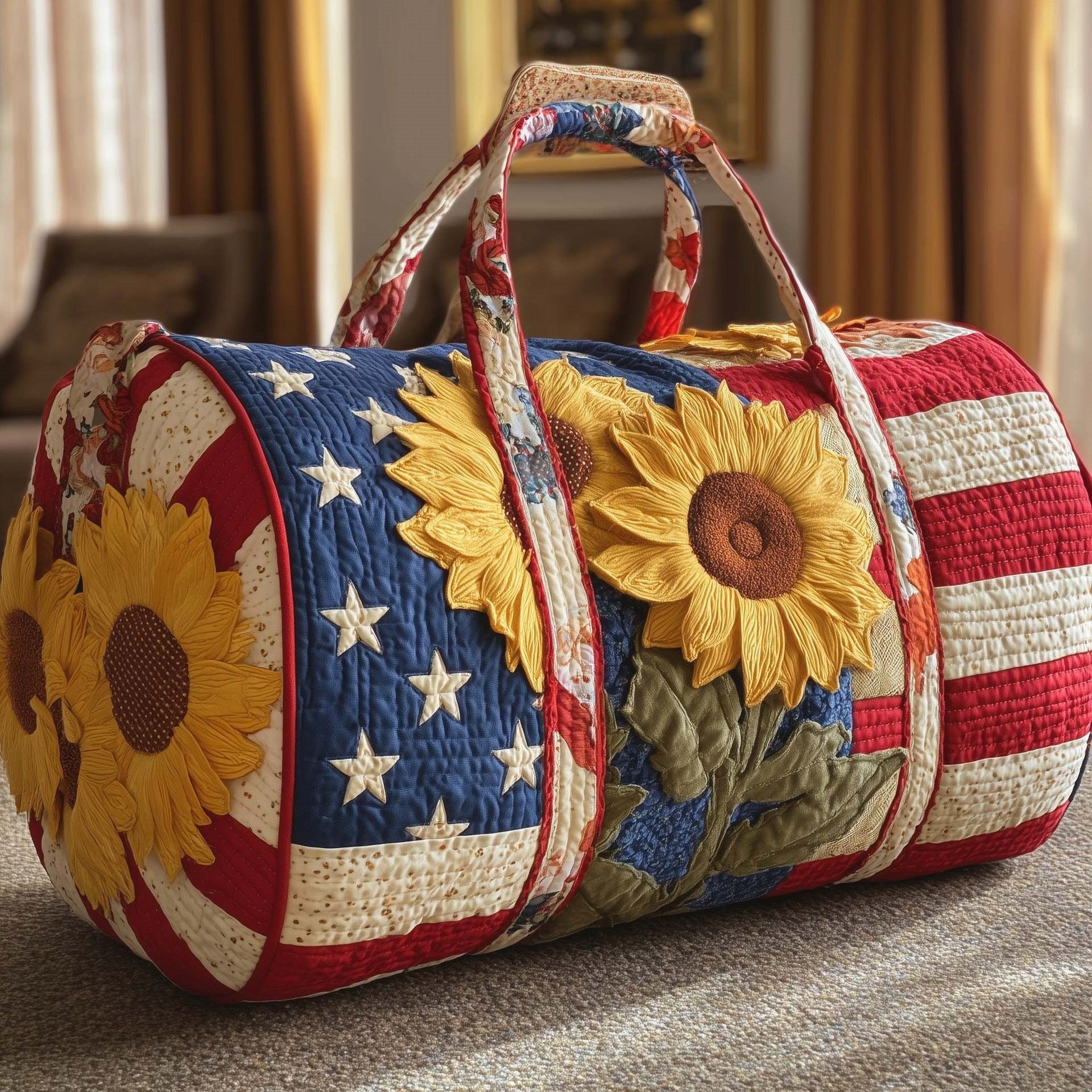 Brand Floral Series Travel Bag