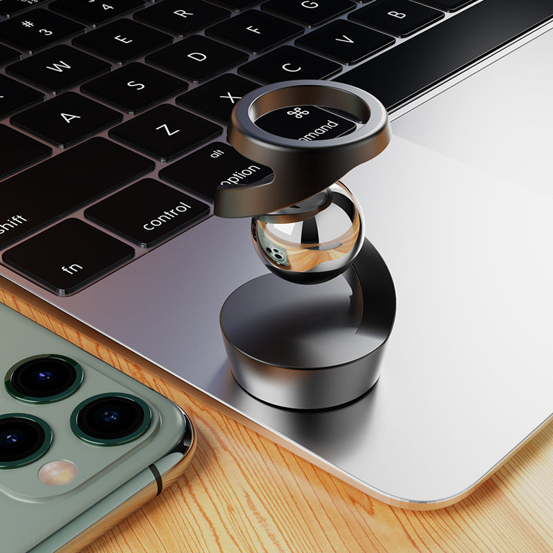 Desktop Floating Gyroscope – Premium Aluminium Alloy Desk Toy & Stress Reliever - BsBuy
