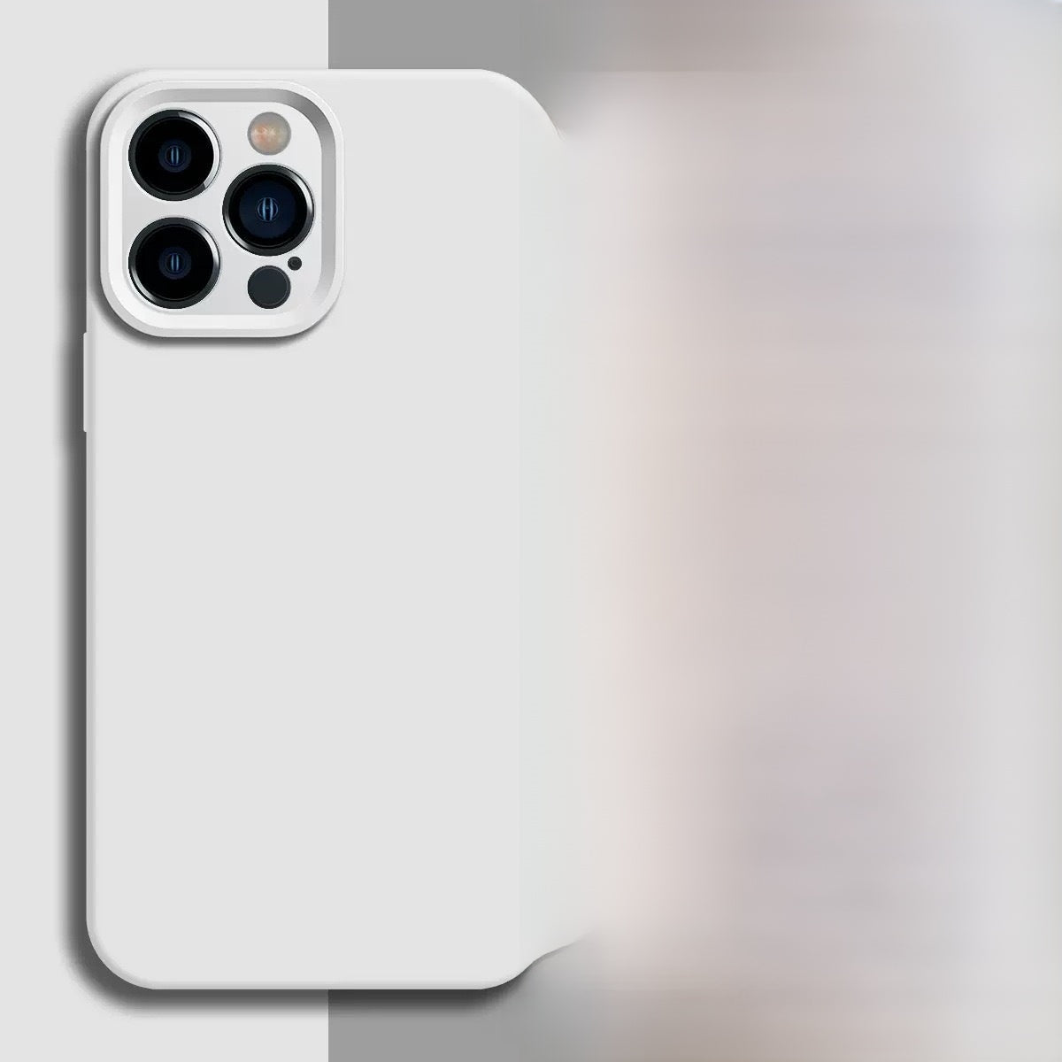 Liquid silicone phone case