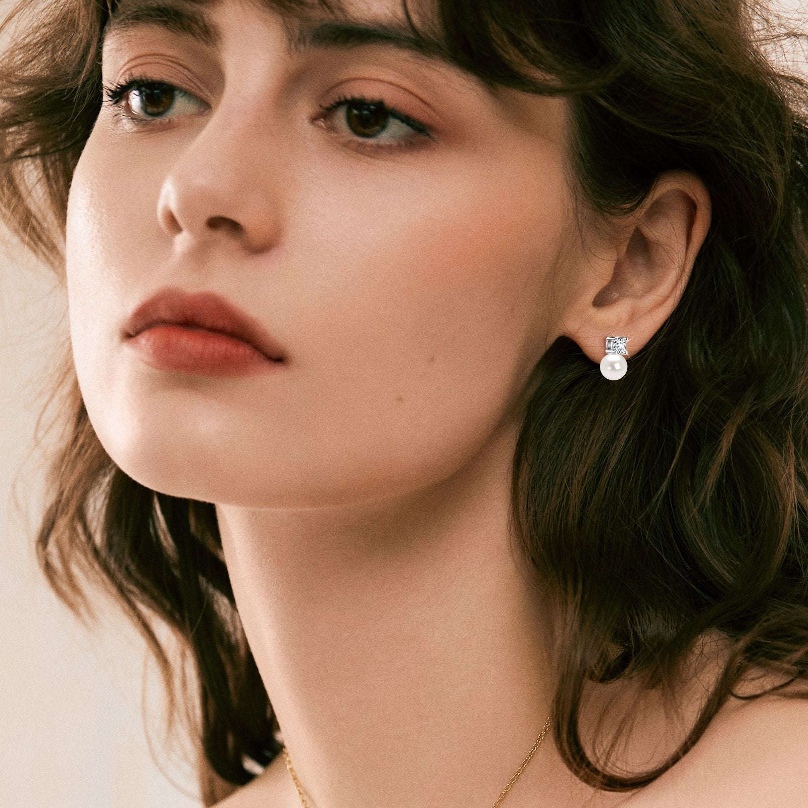 Four-Leaf Clover Freshwater Pearl Earrings — S925 Sterling Silver | Light Luxury Style - BsBuy