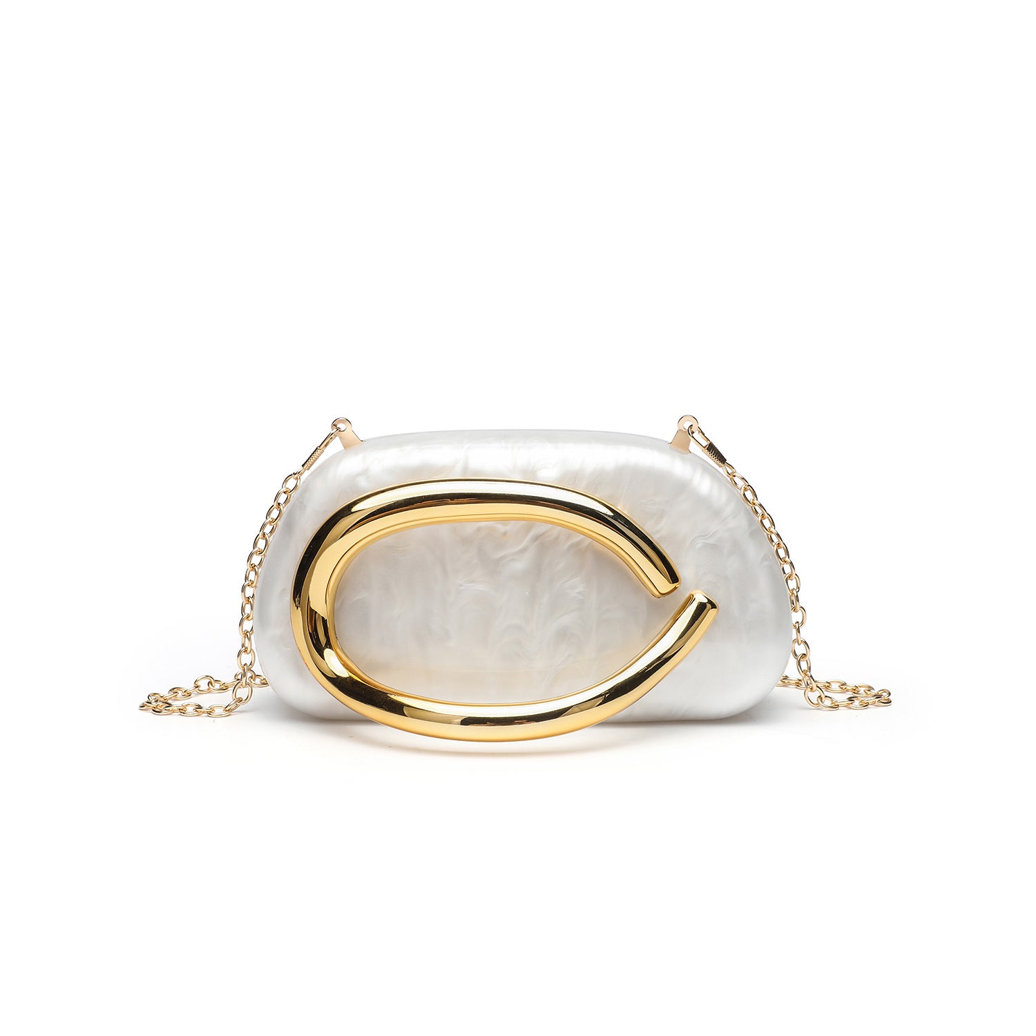Acrylic Evening Clutch Shoulder Crossbody Bag - BsBuy