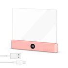 1200mAh battery + 3 color temperatures + brightness adjustment + timer off LED Reading Light  USB Powered Night Light - BsBuy