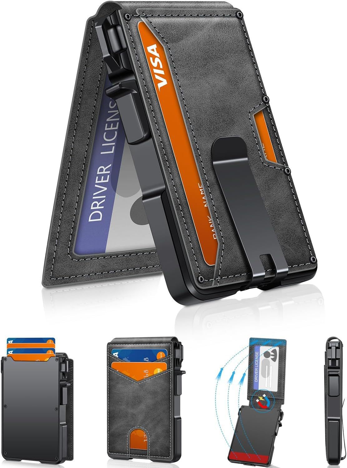 Metal RFID Card Holder Wallet - BsBuy