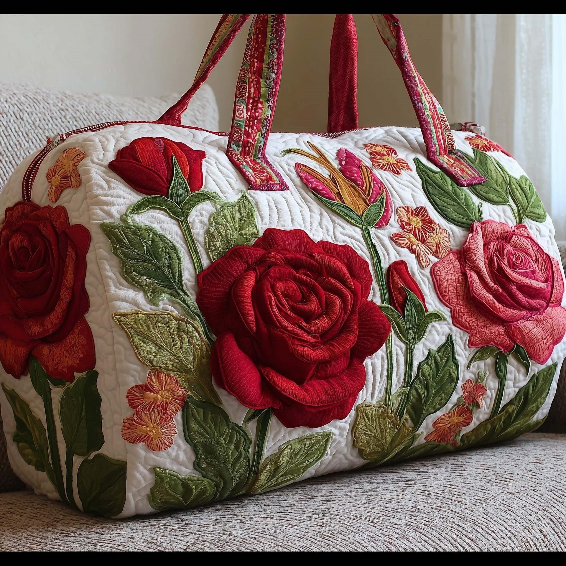 Brand Floral Series Travel Bag