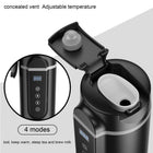 Car Electric Heating Cup – 420ml Smart Mug with Temperature Control, 12V/24V - BsBuy
