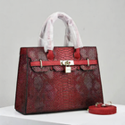 Women Leather Small Square Handbag - BsBuy