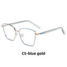 Retro Metal Anti-Blue Light Glasses – Butterfly Frame Screen Eyewear in Five Statement Colourways - BsBuy