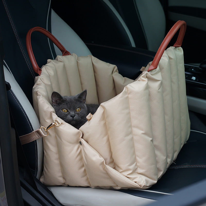 Pet Travel Carrier Bag & Nest — Dual-Use Handbag & Car Carrier for Cats & Dogs - BsBuy