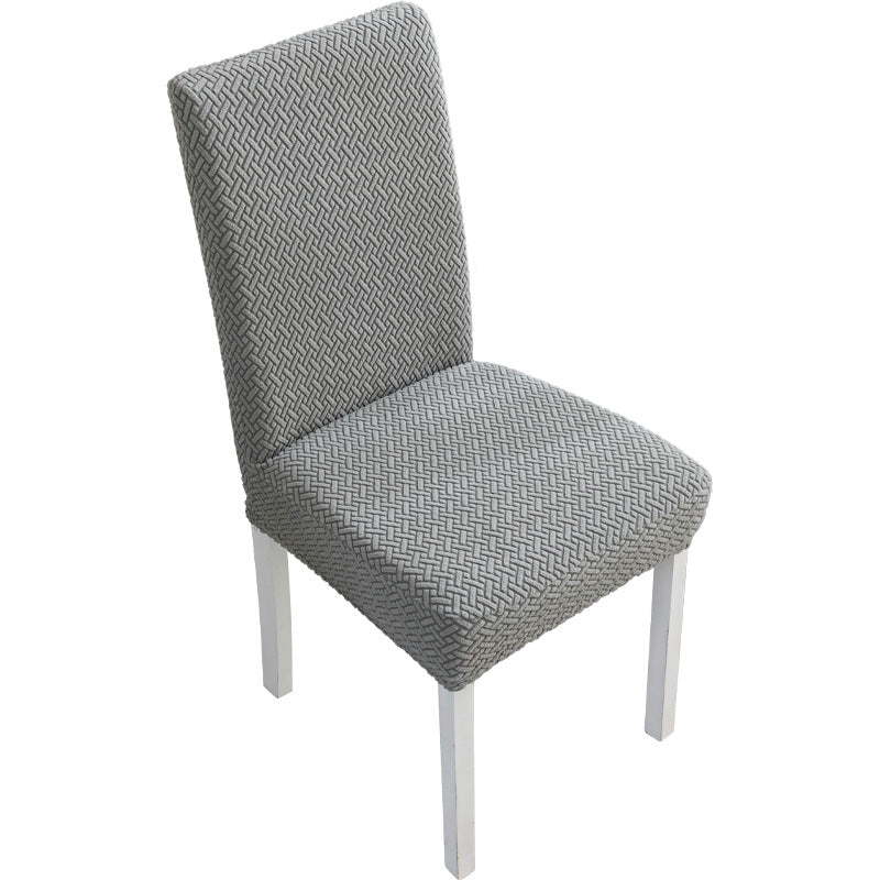 Dining Chair Seat Cushion Cover – Knitted Jacquard Velvet | All Seasons - BsBuy