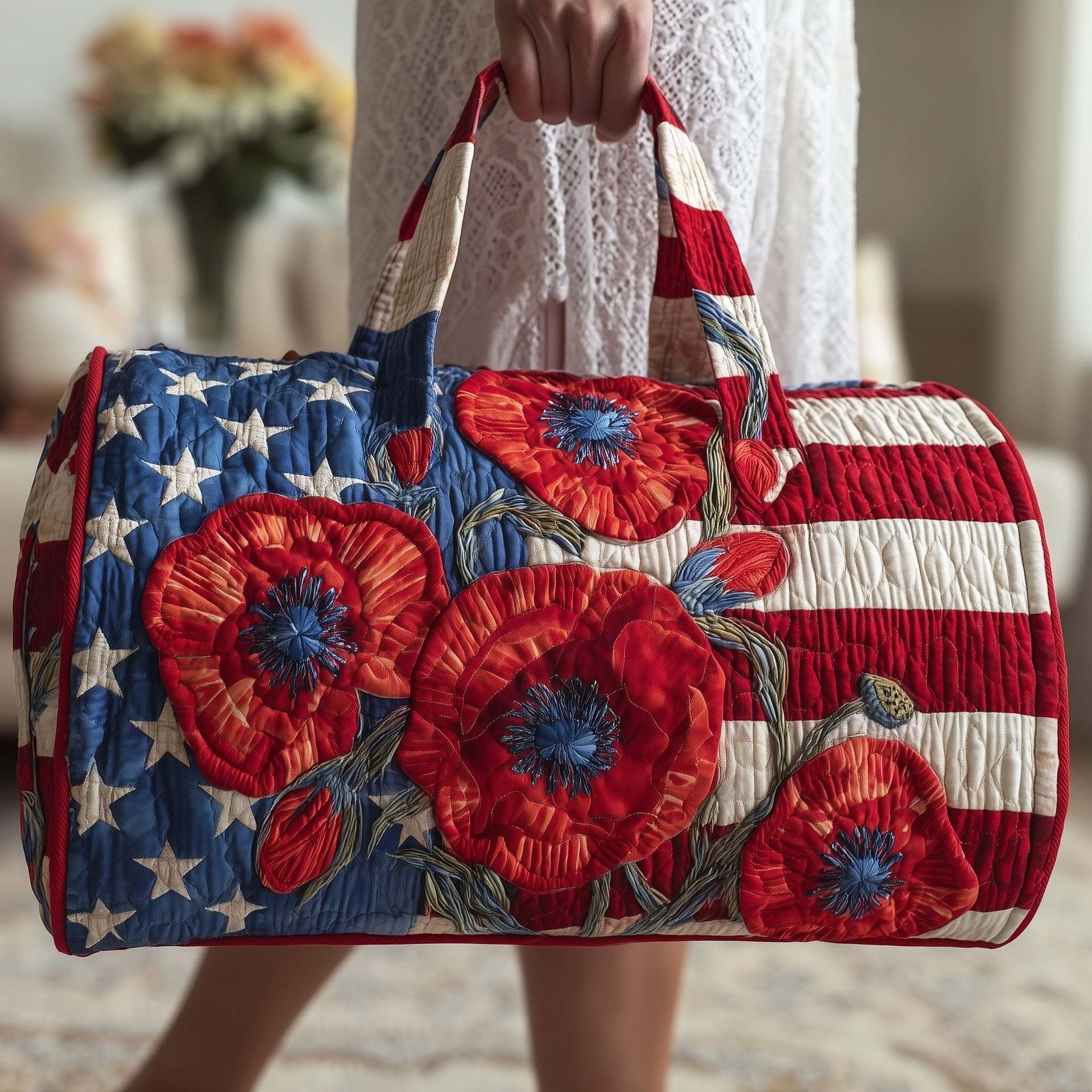 Brand Floral Series Travel Bag