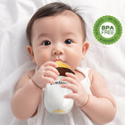 Anti-Colic Glass Baby Bottle — Wide Mouth Borosilicate Bottle with Bottom Air-Return System - BsBuy