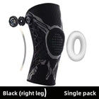 Adjustable Knee Support Brace — Spring & Silicone Stabiliser - BsBuy