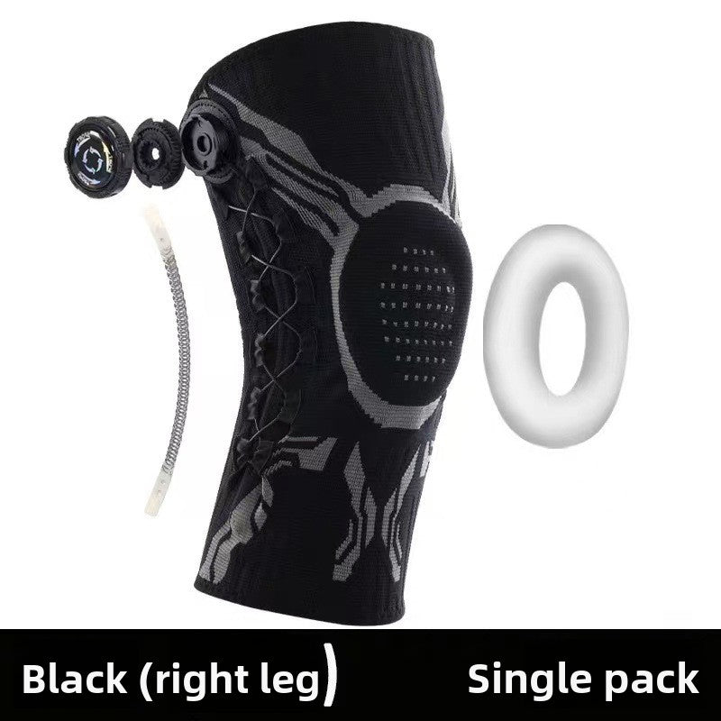 Adjustable Knee Support Brace — Spring & Silicone Stabiliser - BsBuy