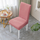 Dining Chair Seat Cushion Cover – Knitted Jacquard Velvet | All Seasons - BsBuy