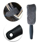 Microfiber Wheel & Tyre Rim Brush – Portable Car Wash Cleaning Tool - BsBuy