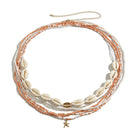 Mermaid Princess Shell Beads Waist Chain Beach Ocean Wind Waist Chain Starfish Body Chain - BsBuy