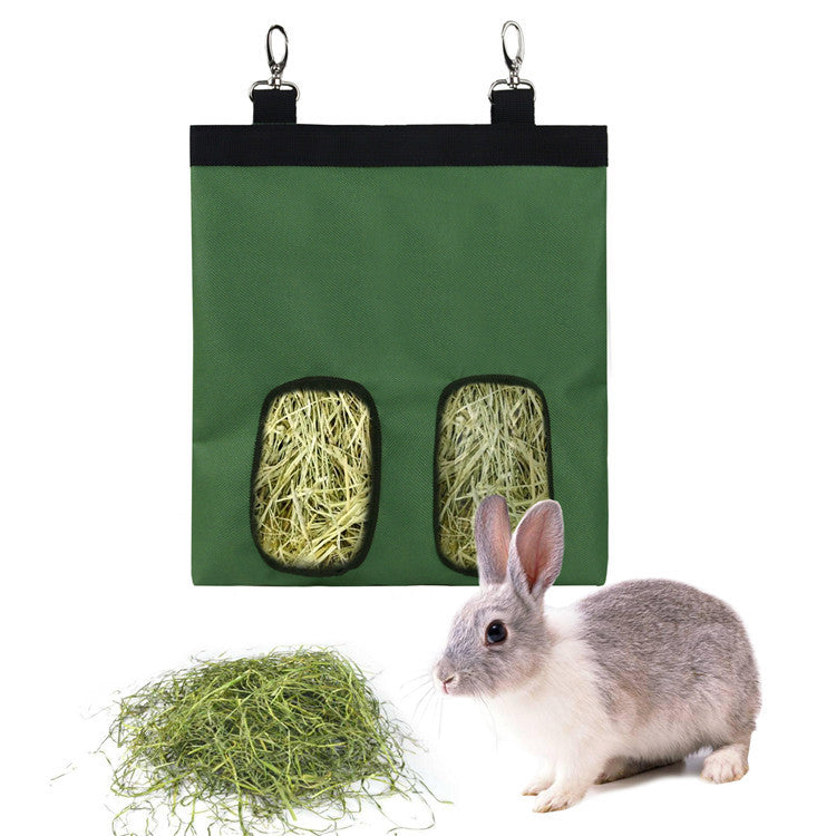 Rabbit Feeding Bag Pet Thatched Bag Mole Feeding Bag Hay Bag Feeder Bag - BsBuy