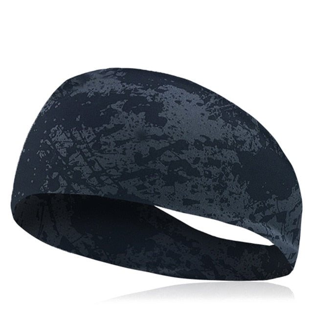Absorbent Cycling Yoga Sport Sweat Headband Men Sweatband For Men and Women Yoga Hair Bands Head Sweat Bands Sports Safety - BsBuy