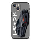 Luxury Phone Case For iPhone 11 12 13 15 14 Pro Max X XR XS 7 8 Plus SE 2020 Black Soft Cover Funda JDM Tokyo Drift Sports Car - BsBuy