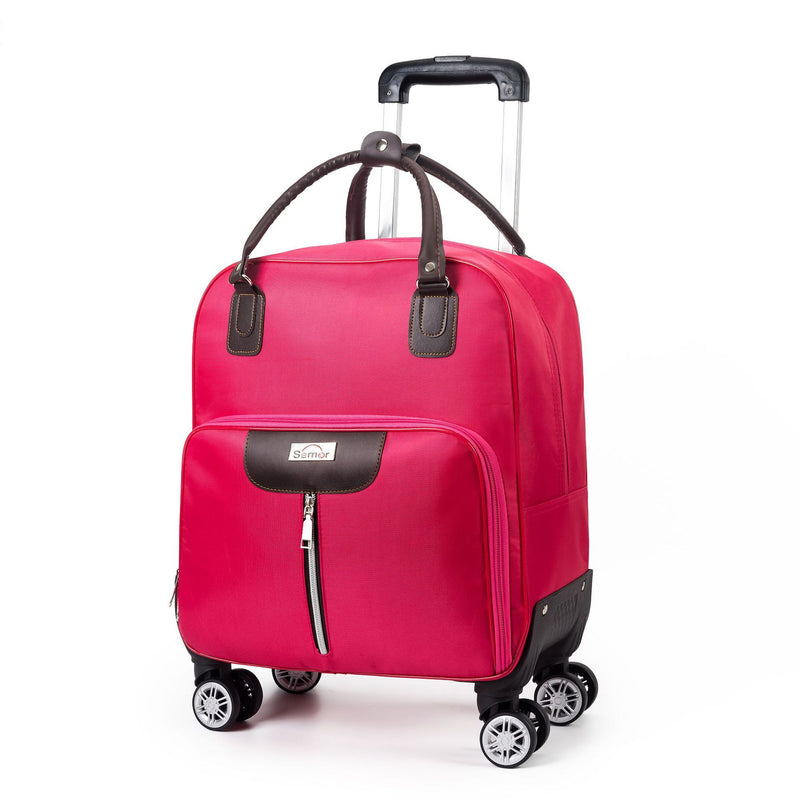 Lightweight Trolley Travel Bag with Waterproof Oxford Cloth - BsBuy