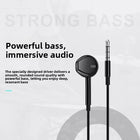 Type C Wired In-Ear Headphones with Microphone - BsBuy