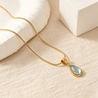 Glass Water Drop Necklace
