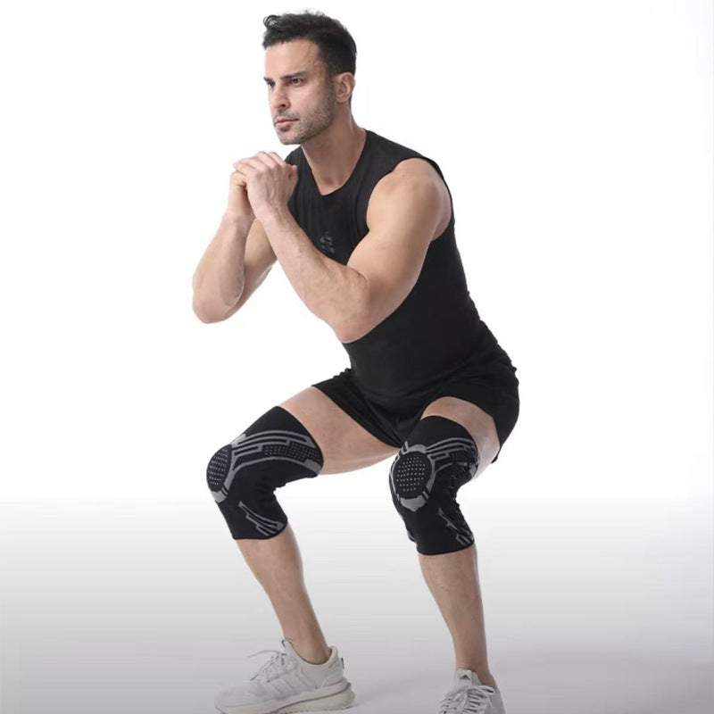Adjustable Knee Support Brace — Spring & Silicone Stabiliser - BsBuy