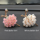 Car Aroma Diffuser Fragrance For Car Flavoring Air Fresheners Auto Perfume Car Smell Vent Clip Ballet Bling Car Accessory Girls - BsBuy