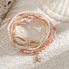 Mermaid Princess Shell Beads Waist Chain Beach Ocean Wind Waist Chain Starfish Body Chain - BsBuy