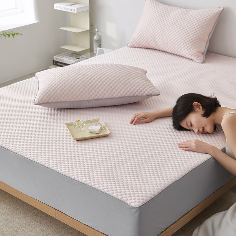 Summer Cooling Mat Set with Pillowcase | Ice Bean & Waffle | 6 Colours - BsBuy